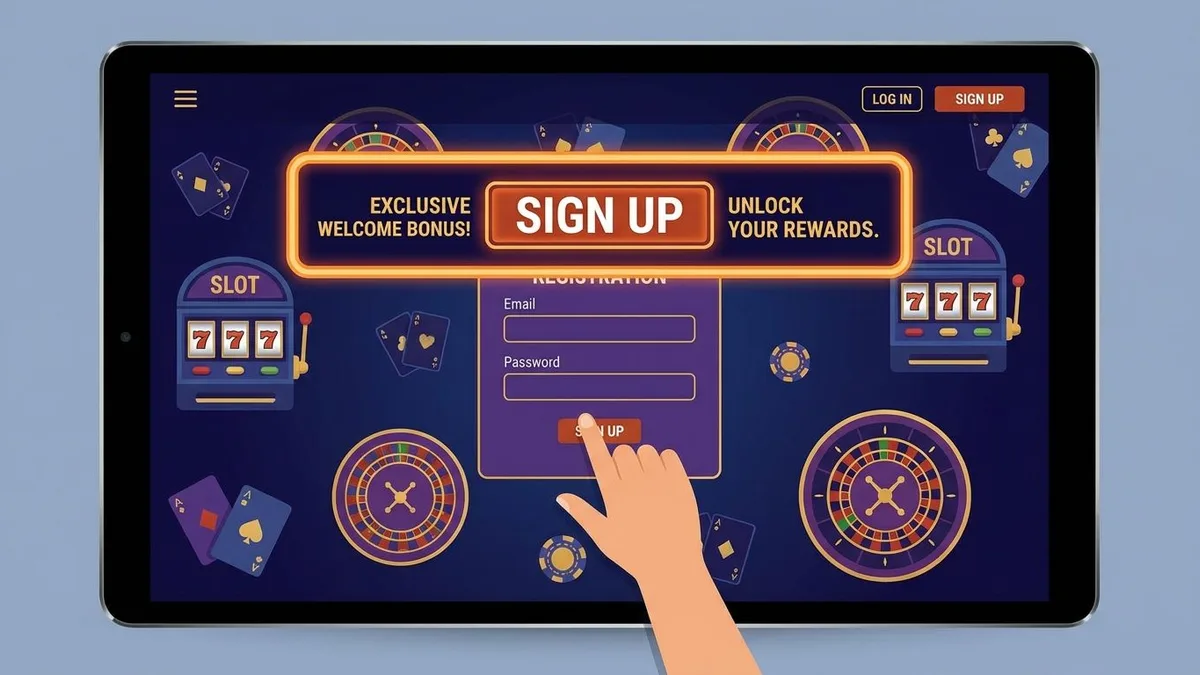 Registrazione con bonus